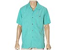 Tulliano - Silk Hawaiian Inspired Camp 1110 (Sea) - Apparel by tulliano (clothing mens clothing shirts short sleeve button downs)