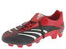 adidas - +Predator Absolute TRX FG WL (Black/White/Predator Red) - Footwear by adidas (mens mens athletic athletic performance shoes cleated cleated soccer firm ground cleats)
