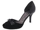 Nine West - Georgy (Black/Black Suede) - Footwear