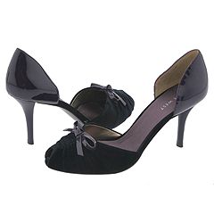 Nine West - Georgy (Black Multi Fabric) - 6PM.com :  hheels pumps nine west