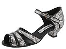 Amiana - 15-6784 (Youth/Adult) (Silver Snake/Black Patent)