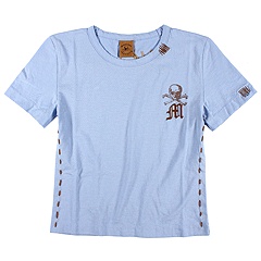 Monster Industry Kids Crest Tee InfantToddlerLittle Kids Blue Apparel