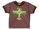 JB Original Vintage 50 50 Basic Tee Speedway ToddlerLittle Milk Chocolate Apparel
