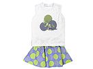 Greggy Girl Turtle Flirt SkirtTank ToddlerLittle WhiteGreenBluePurple Apparel
