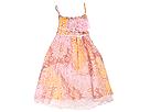 Le Pink Fandango Spagetti Strap Dress Big PinkBrown Apparel