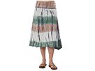 Allen Allen - Ultra Jersey Skirt (Brown/Gray) - Apparel by allen allen (clothing womens clothing skirts long)