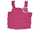Beetlejuice London Rose And Tie Dye Knit Strap Top ToddlerLittle Big Pink Apparel
