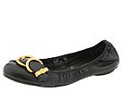BCBG Max Azria - Ceren (Black Leather/Patent) - Footwear by bcbg max azria (womens womens dress dress flats dress flats skimmer ballerina)