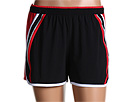 Moving Comfort Apparel - Endurance Short (Black/Pomegranate/White) - Apparel