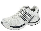 adidas Running - adistar Control 4 (Running White/New Navy/Metallic Silver) - Footwear by adidas running (mens mens athletic running performance running stability structured stability)