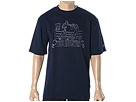 adidas Originals - Ali Jab Tee (Collegiate Navy/White) - Apparel