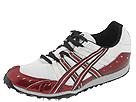 ASICS - Hyper XC (Spikes) (White/Silver/Cranberry) - Footwear by asics (womens womens athletic running performance running competition cross country)