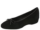 Amalfi by Rangoni - Frilly (Black Cashmere with Black Nappa) - Footwear by amalfi by rangoni (womens womens dress dress flats dress flats skimmer ballerina)