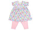 Zutano 2 Piece Set FarmyardDressSolid Leggings Infant MultiPink Apparel