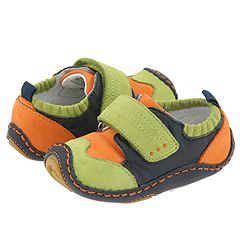 Umi Kids Puggle Infant NavyLeaf GreenChocolate Footwear