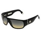 Initium - Troubadour (Polished Black With Yellow/Green Gradient Lens) - Eyewear by initium (accessories eyewear technical sunglasses frame plastic acetate frame)