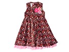 Baby Lulu Kids - Kate Pinafore (Little Kids) (Brown/Pink) - Apparel by baby lulu kids (kids kids clothing girls clothing girls clothing 4 6x little kids dresses)