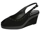Vaneli - Blossom (Black Suede W/Black Patent) - Footwear