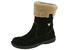 Minnetonka - Aviator 7.5 Pullon (Black Suede Berber Cuff) - Footwear Minnetonka - Aviator 7.5 Pullon (Black Suede Berber Cuff) - Footwear
