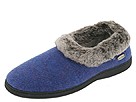 Acorn - Faux Chinchilla Collar (Blueberry) - Footwear