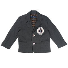 Joe Black Charcoal Blazer ToddlerLittle KidsBig Kids Charcoal Apparel