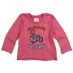 Small Audience Kids The Paparazzi Infant Toddler Cherry Pink Apparel
