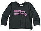 Small Audience Back to The Fuchsia LS InfantToddler Faded Black Apparel