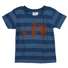 Small Audience Kids Motocross LS Shirt InfantToddler Vintage Blue Apparel