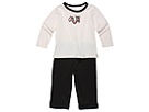 Best of Chums Asian Inspiration Dragon 2 Piece Set Infant WhiteBlack Apparel