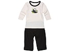 Best of Chums Asian Inspiration Panda 2 Piece Set Infant WhiteBlack Apparel