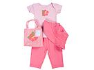 Best of Chums Chums Takealong 3 PC Set Hibiscus SS Shirt Crop Pants Brim Hat Infant C CandyBloomBloom Apparel