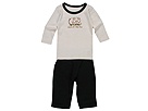 Best of Chums Asian Inspiration Year of The Pig 2 Piece Set Infant WhiteBlack Apparel