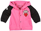 Best of Chums Chums Couture Winged Heart Raglan Jacket Infant BloomBlack Apparel