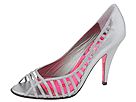 Betsey Johnson - Washington (Silver Leather) - Footwear