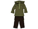 Bees and Dragons LS Hoodie W Pant 2 Piece Set Infant Green Apparel