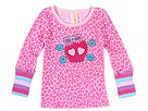 Tru Luv Flee Market LS Tee Little Big Pink Skull Apparel