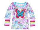 Tru Luv Flee Market Butterfly LS Tee Little Big Turquoise Apparel