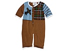 Zackali 4 Kids Air Force One Piece Infant KhakiLt Blue Apparel