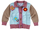 Zackali 4 Kids Collage Cardigan ToddlerLittle Lt BluePurpleGrey Apparel