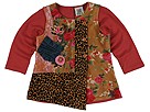 Beetlejuice London LS Dress w Tie ToddlerLittle Print Apparel