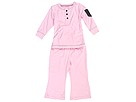 Kea Joby Henley With Pocket WYoga Pant InfantToddler PinkChocolate Apparel