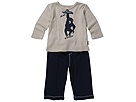 Shrnk 2 PC Set Just Hangin Baby Rib Baby Rib Pants InfantToddlerLittle Khaki Apparel