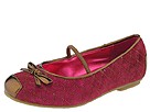 Kenneth Cole Reaction Kids - Crossbow 2 (Infant/Toddler) (Fuschia Irridescent Leather) - Footwear