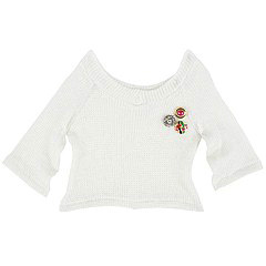 Ashors Room Fifi Sweater ToddlerLittle KidsBig Kids White Apparel