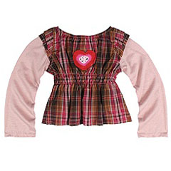 Ashors Room Hope Shirt ToddlerLittle KidsBig Kids Punch Plaid Apparel