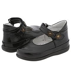Cherie 0112 InfantToddler Black Patent Footwear