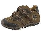 Geox Kids - Baby Rive (Infant/Toddler) (Military/Coffee) - Footwear