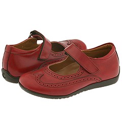 Cherie 201 Toddler Red Leather Footwear