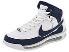 Nike - Air Max Elite II TB (White/Midnight Navy-Metallic Silver) - Footwear
