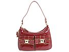 Betsey Johnson Loop De Loop Top Zip Red Patent Bags and Luggage